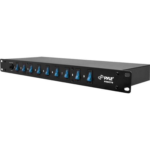 Pyle Pro PDBC70 19" Rackmountable Power Strip Surge Protector