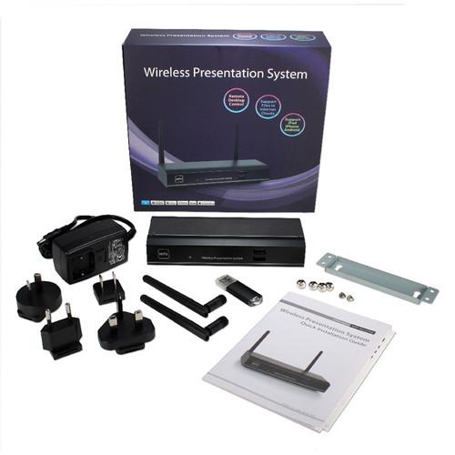QVS WePresent WGA-310 VW-4PHU VGA HDMI Wireless Presentation System