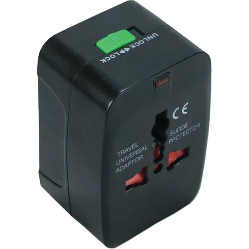 QVS World Power Travel Adapter Kit with Surge Protection