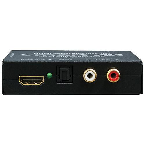 Smart-AVI HSA-100-S HDMI to HDMI & Stereo Audio SPDIF Converter with PS5VDC2A Wall Mount Power Supply