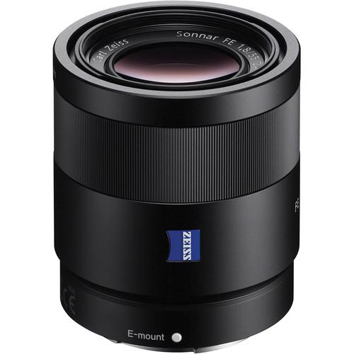 Sony Sonnar T* FE 55mm f 1.8 ZA Lens