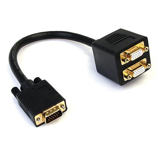 StarTech Male VGA to Dual Female VGA Video Splitter Cable