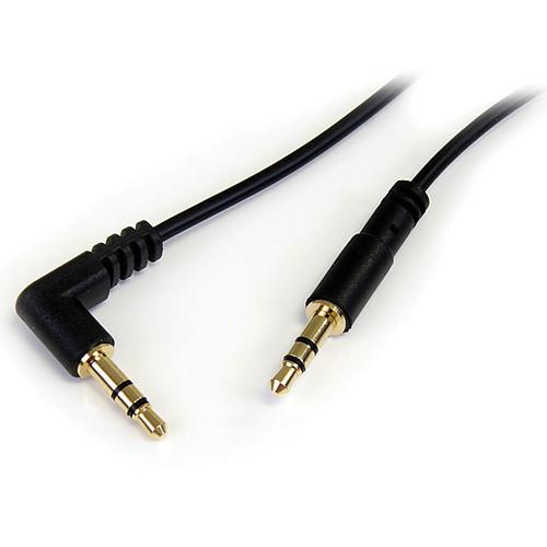 StarTech Right Angle 3.5mm to 3.5mm Stereo Audio Cable