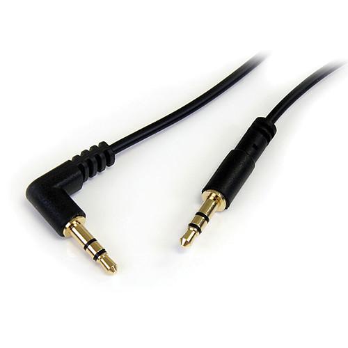 StarTech Right Angle 3.5mm to 3.5mm Stereo Audio Cable