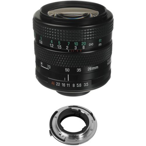 Tamron 28-70mm f 3.5-4.5 Adaptall Lens with Nikon AI Adapter Kit