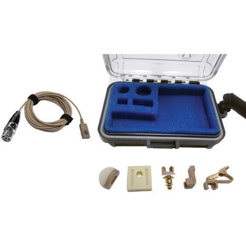 Voice Technologies VT506 Waterproof Miniature Omni Lavalier Microphone with TA4F Connector for Shure Sabine