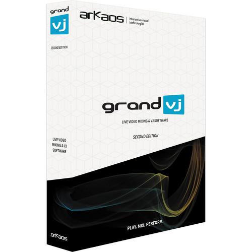 American DJ GrandVJ 2.0 8-Layer VJ Software for Real-Time HD Video Mixing