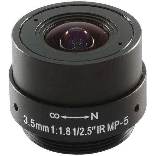 Arecont Vision CS-Mount 3.5mm Fixed Focal Megapixel Lens