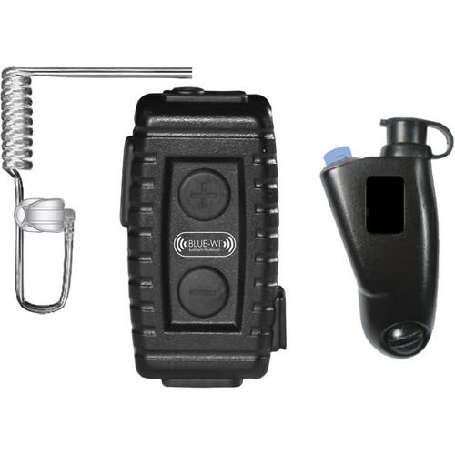 BLUE-WI Nighthawk Tactical Bluetooth Lapel Mic and BW-NT5033 Motorola Radio Adapter
