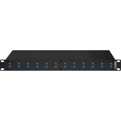 Camplex 12-Port SC to SC Optic Fiber Feedthru Rackmount Cabinet