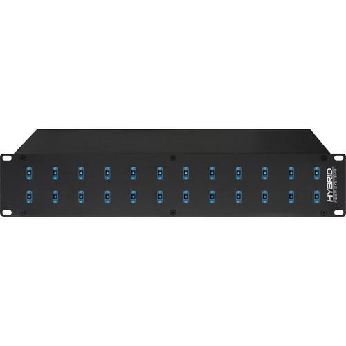 Camplex 24-Port SC to SC Optic Fiber Feedthru Rackmount Cabinet