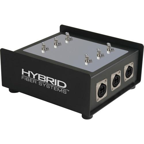 Camplex 3-Channel Neutrik OpticalCON to Duplex ST Fiber Breakout Box