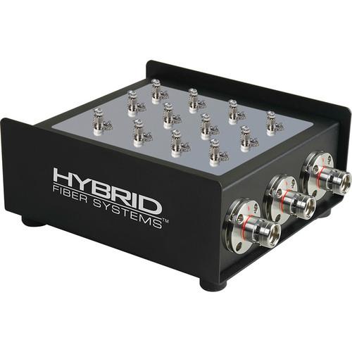 Camplex 6-Channel Male SMPTE 311M Hybrid Fiber To Duplex ST Fiber Optic Breakout Box