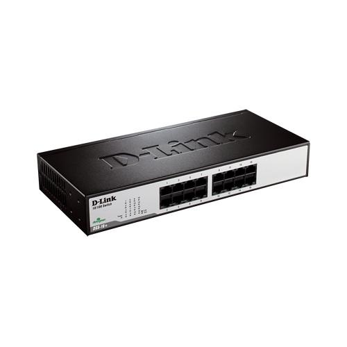 D-Link DSS-16 16-Port 10 100 Unmanaged Desktop Rackmount Switch