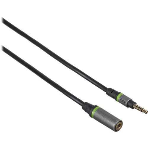 IK Multimedia Input Output Extension 1 8" Male TRRS to 1 8" Female TRRS Cable