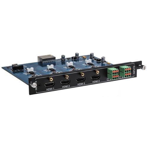 Intelix FLX-HI4A 4 Port HDMI Input Card with Analog Audio Embedding for FLX Series Switchers