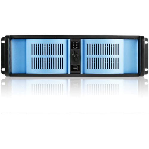 iStarUSA D-300-BLUE 3U Compact Stylish Rackmount Chassis