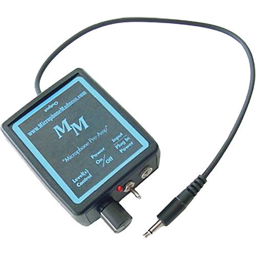Microphone Madness MM-MonoPreamp High Gain Low Noise Portable Mono Preamplifier