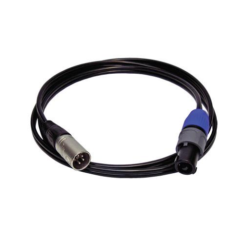 PSC speakON to 4-Pin XLR Male DC Power Cable