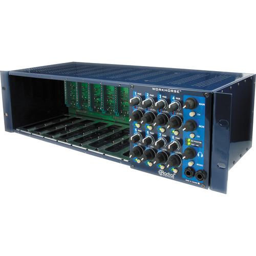 Radial Engineering 500 Series Workhorse 8-Module Rack with 8-Channel Mixer