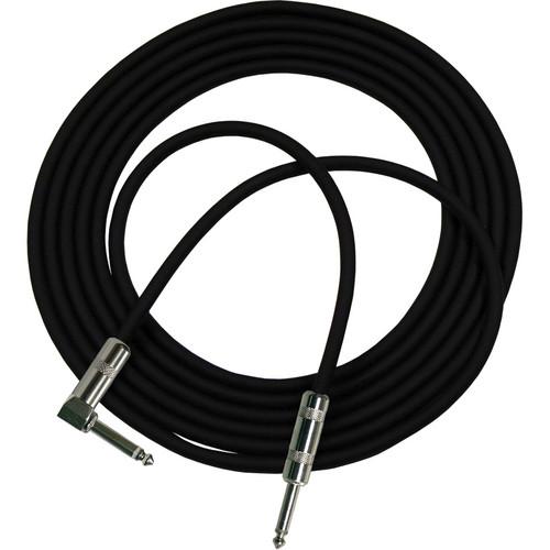 RapcoHorizon G1 Series Guitar Cable with 1 4" to Right-Angled Connectors