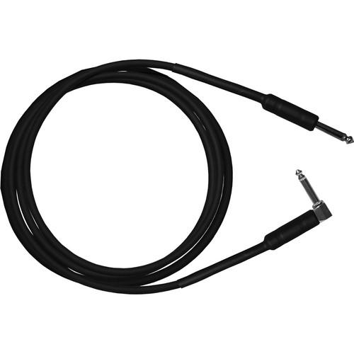 RapcoHorizon G3S Series Guitar Cable with 1 4" Straight to 1 4" Right-Angle Hot Shrink Over Barrel Connectors