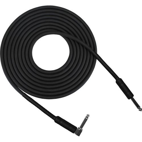 RapcoHorizon G3S Series Guitar Cable with 1 4" Straight to 1 4" Right-Angle Hot Shrink Over Barrel Connectors