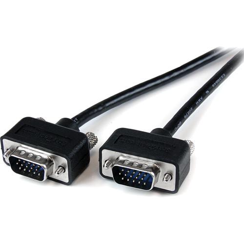 StarTech Low-Profile HD15 Male to Male Thin Coax Monitor VGA Cable