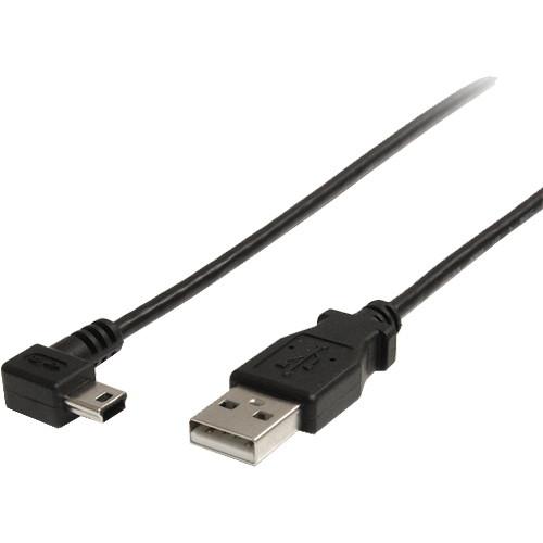 StarTech USB 2.0 Type-A Male to Right-Angle Mini-B Male Cable