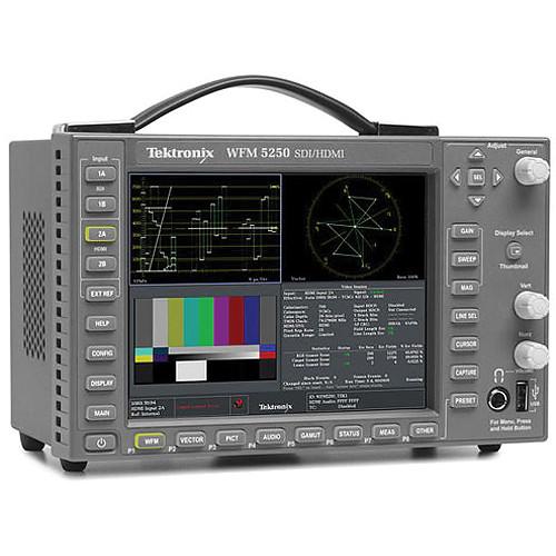 Tektronix WFM5250 SDI HDMI Waveform Monitor