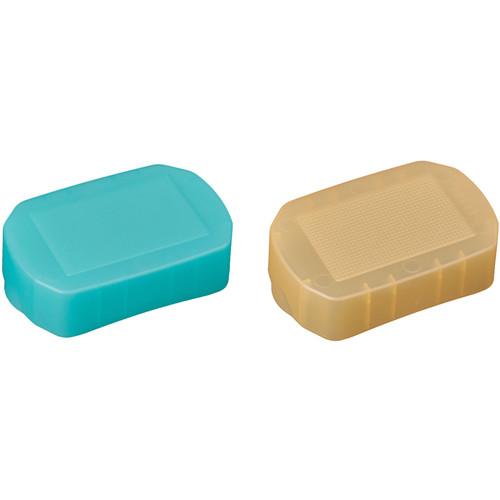 Vello Fluorescent and Warming Bounce Dome Diffusers Kit for Canon 600EX-RT Flash