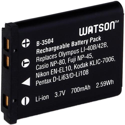 Watson LI-42B NP-45A LB-012 Lithium-Ion Battery Pack
