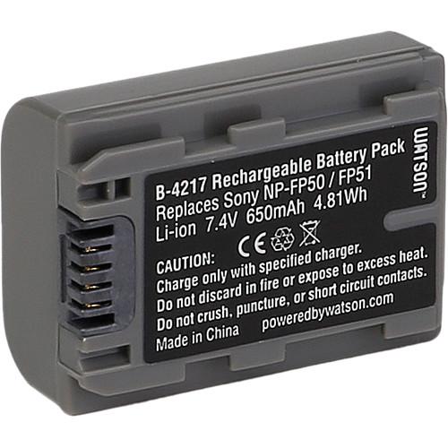 Watson NP-FP50 Lithium-Ion Battery Pack