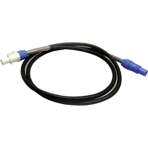 Whirlwind PowerCON NAC3FCA to NAC3FCB Cable