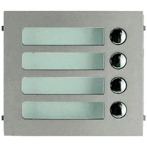 Aiphone GF-4P Four-Call Button Panel for GT-SW Four-Call Switch Module
