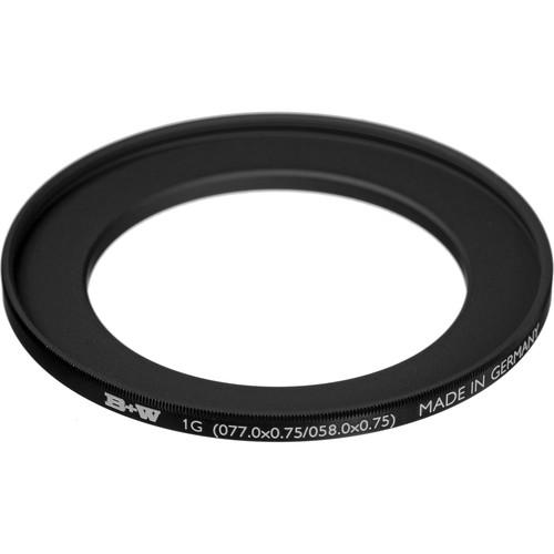 B W 58-77mm Step-Up Ring