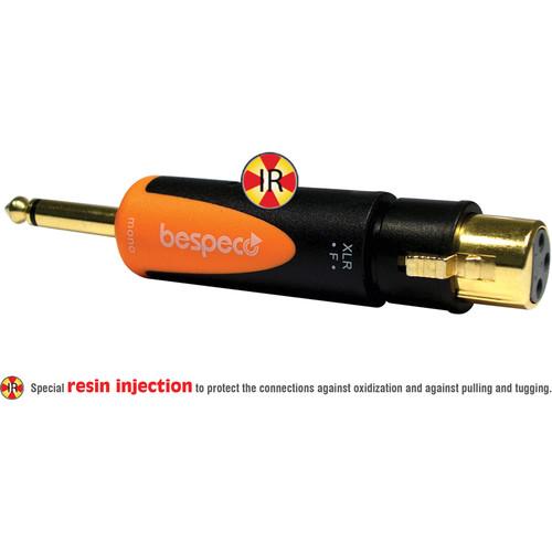Bespeco 1 4" Mono Male to XLR Female Adapter