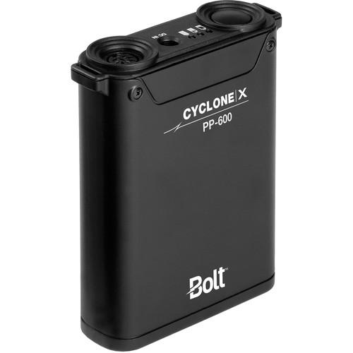 Bolt Cyclone X PP-600 Compact Power Pack for Portable Flashes