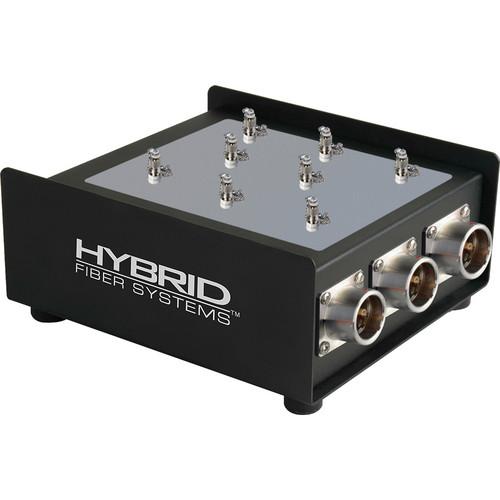 Camplex 4-Channel Female SMPTE 311M Hybrid Fiber To Duplex ST Fiber Optic Breakout Box