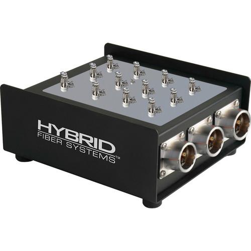 Camplex 6-Channel Female SMPTE 311M Hybrid Fiber To Duplex ST Fiber Optic Breakout Box