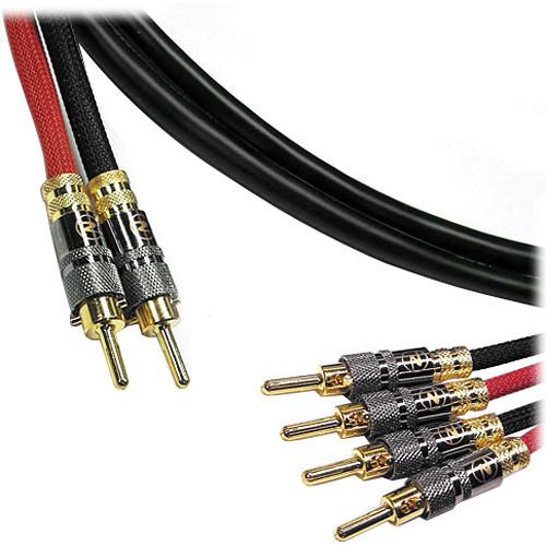 Canare 4S11 Bi-Wire Speaker Cable - 2-Banana to 4-Banana