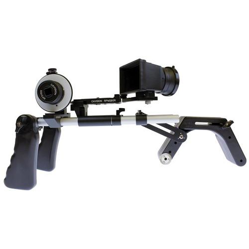 Cavision Shoulder Pad Package with Viewfinder and Follow Focus for Canon EOS 5D Mark III