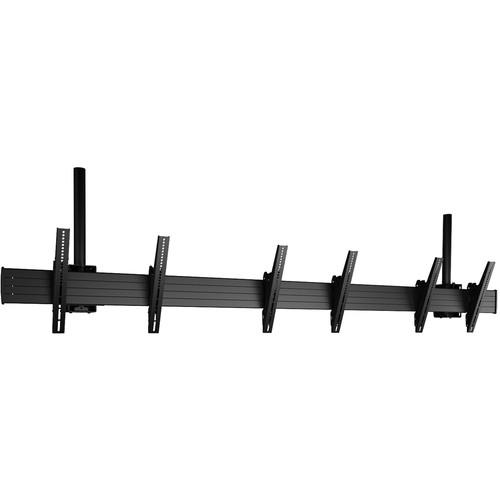 Chief FUSION Large 3 x 1 Ceiling-Mountable Menu Board Mount for 40 to 55" Displays