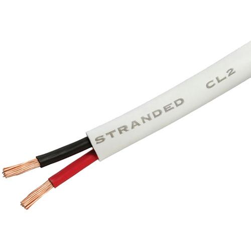 Cmple 14 AWG CL2 Rated 2-Conductor Loud Speaker Cable for In Wall Installation