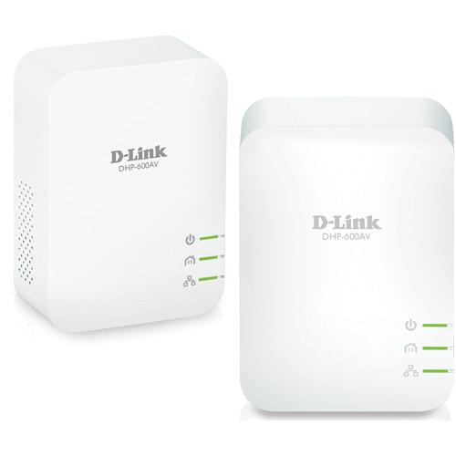D-Link PowerLine AV2 600 Gigabit Starter Kit, D-Link, PowerLine, AV2, 600, Gigabit, Starter, Kit