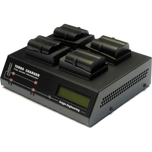 Dolgin Engineering TC400 Four Position Battery Charger with TDM for Nikon EN-EL15 Batteries
