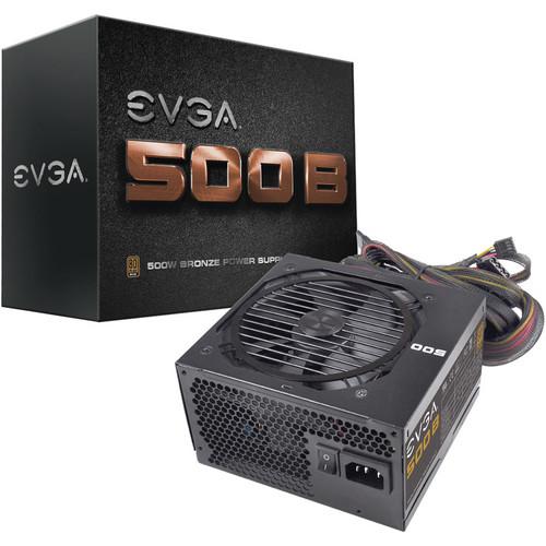 EVGA 500B 500W 80 Plus Bronze Power Supply