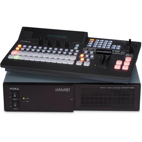 For.A HVS-100 HD SD Portable Video Switcher with HVS-100OU Control Panel