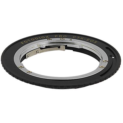 FotodioX Pro Lens Mount Adapter for Contax Yashica Lens to Canon EF-Mount Camera with Dandelion Focus Confirmation Chip