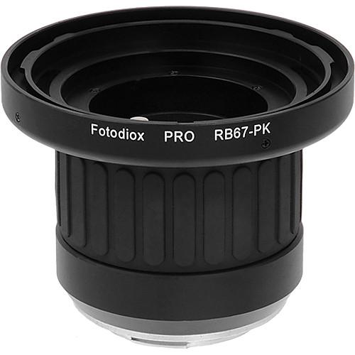 FotodioX Pro Lens Mount Adapter for Mamiya RB67 Lens to Pentax K Mount Camera